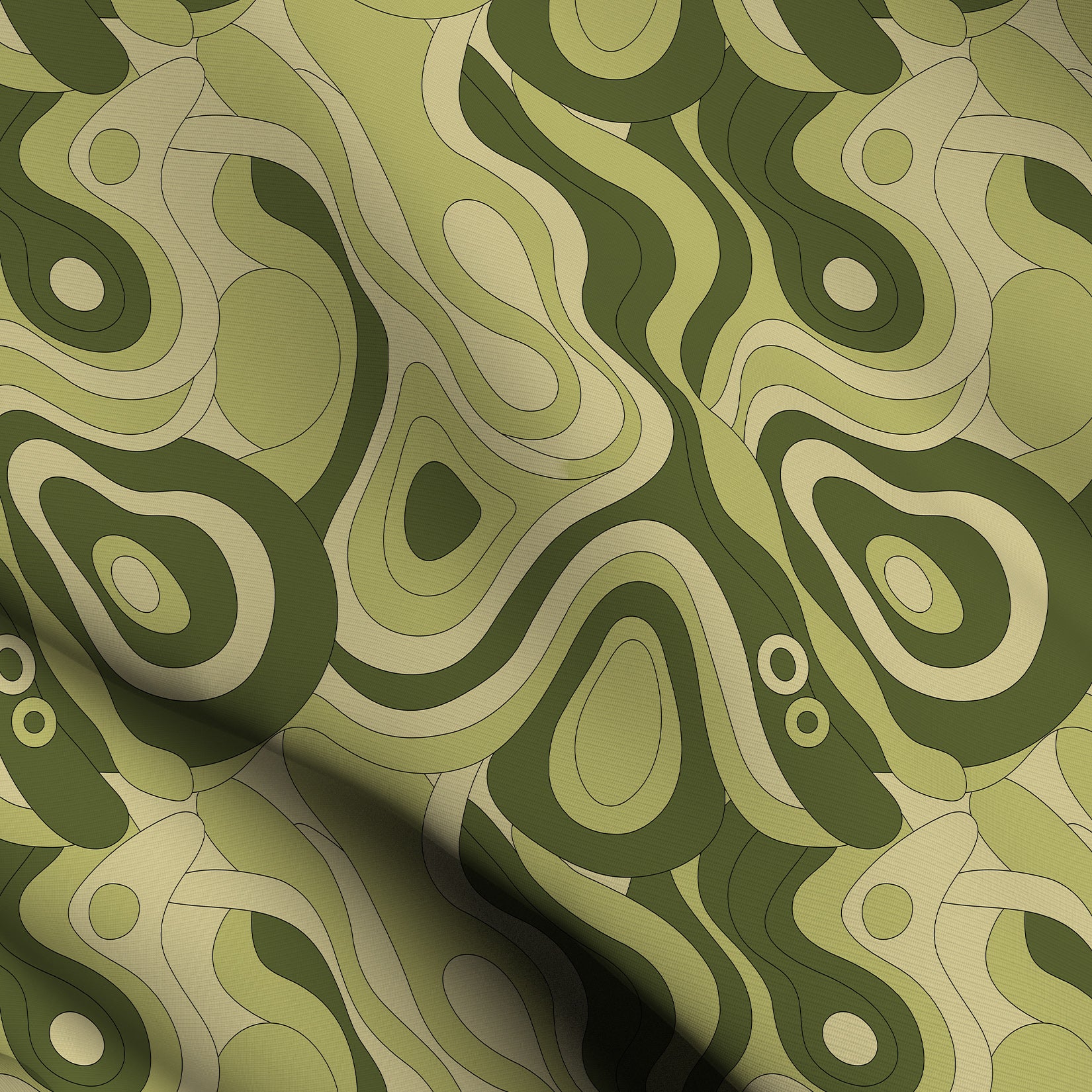Green Ripple – brxfabrics